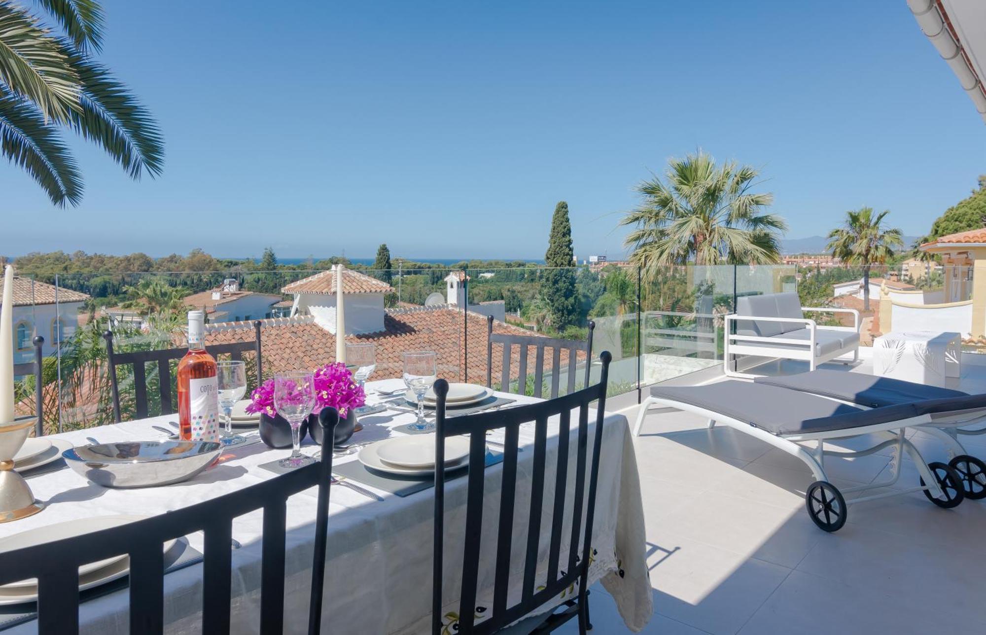 Villa Near Beach In Marbella With Heated Pool Exteriér fotografie